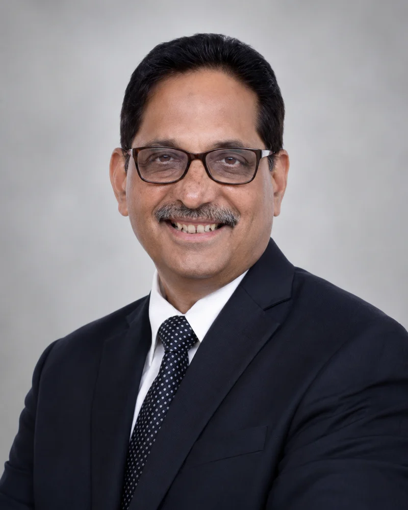 Portrait of Dr. R. R. Khandelwal, Chief Consultant Radiologist and Founder of Advanced Imaging Point