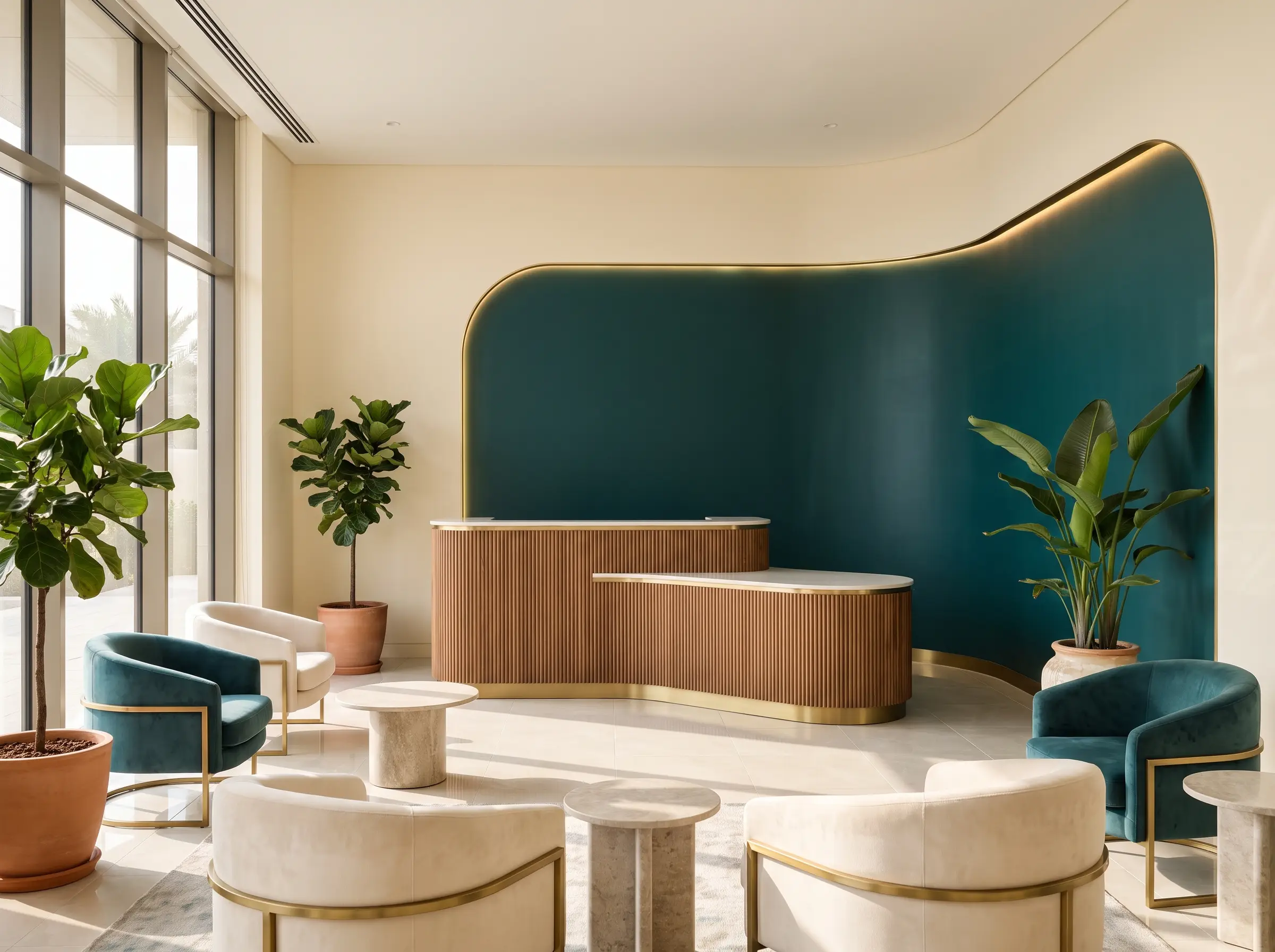 Reception lounge at Advanced Imaging Point